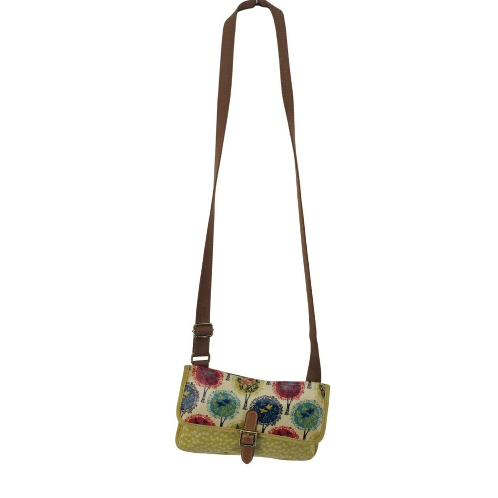 Fossil Tree Print Women's Adjustable Shoulder Cro… - image 2